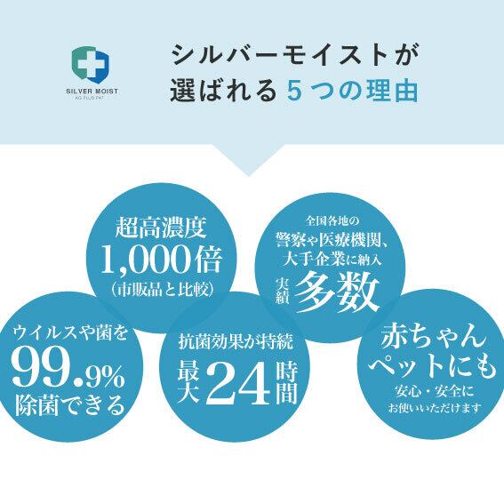フォームタイプ・シルバーモイスト Ag+ (380ml)